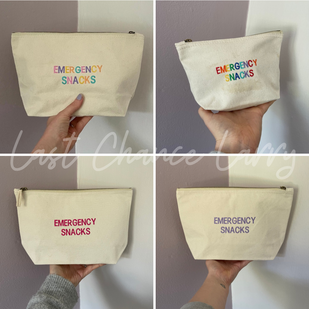 EMERGENCY SNACKS - zip bag