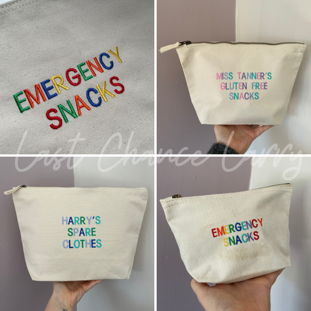 PERSONALISED - Zip bag