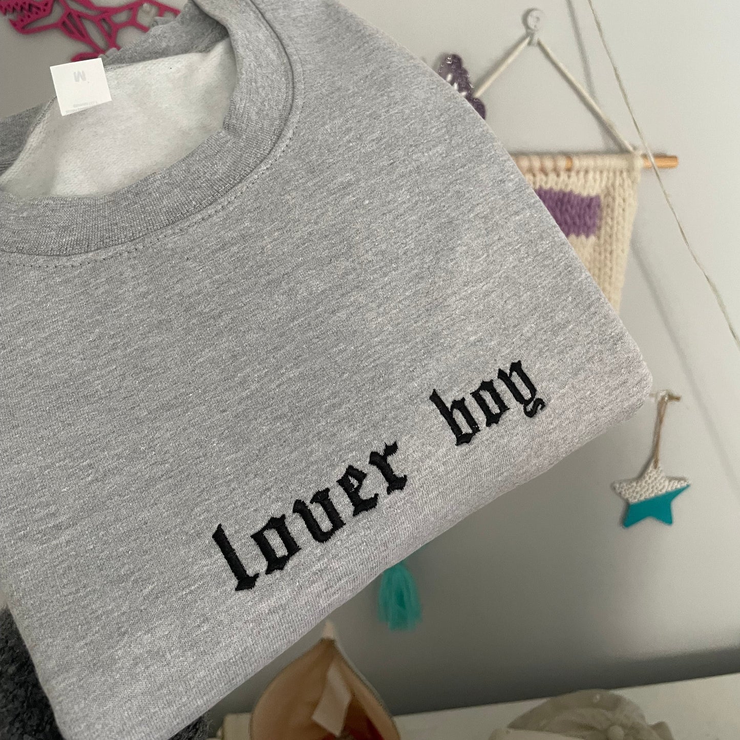 lover boy sweatshirt - MEDIUM