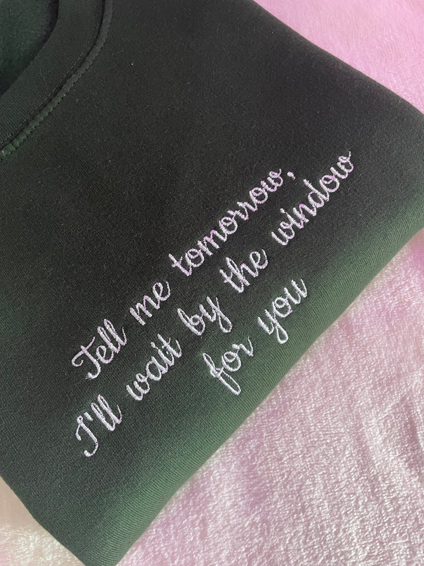 TELL ME TOMORROW, GAVIN & STACEY SWEATSHIRT