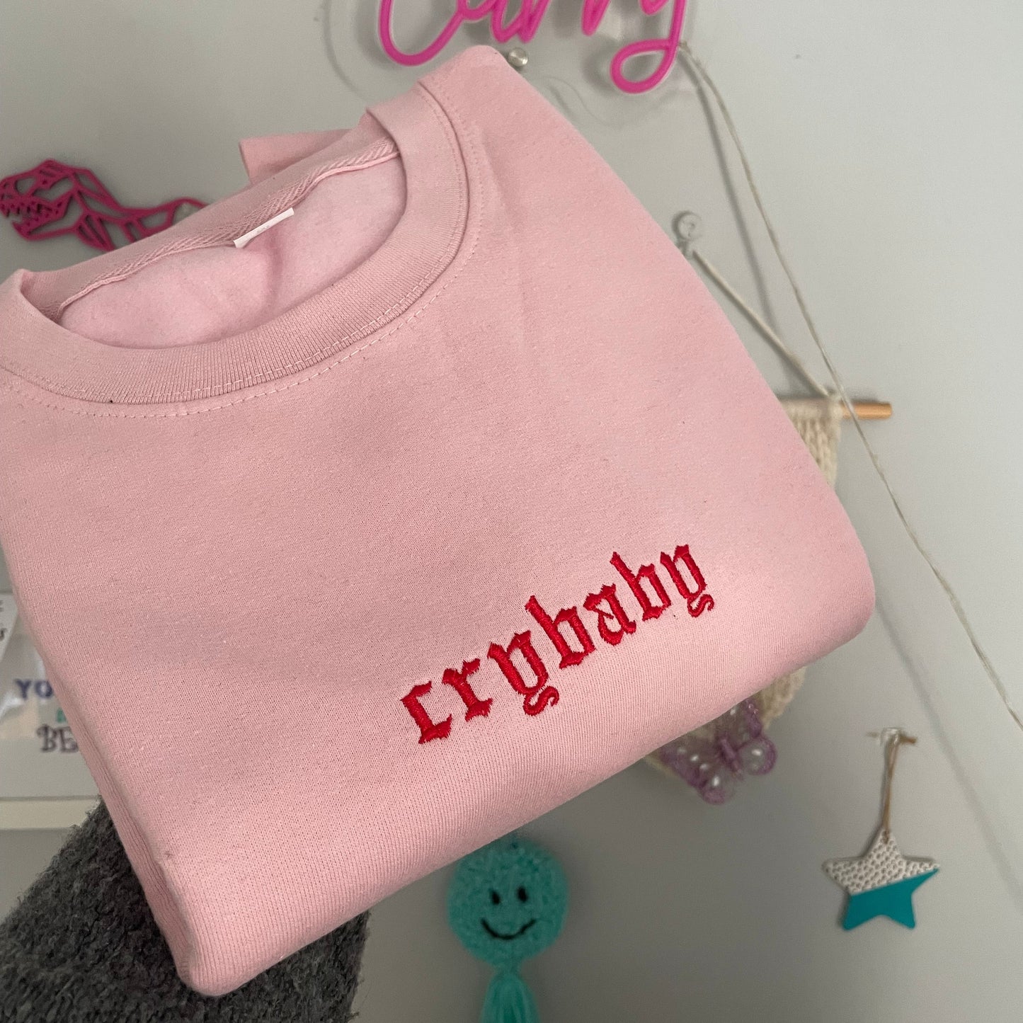 crybaby sweatshirt - MEDIUM