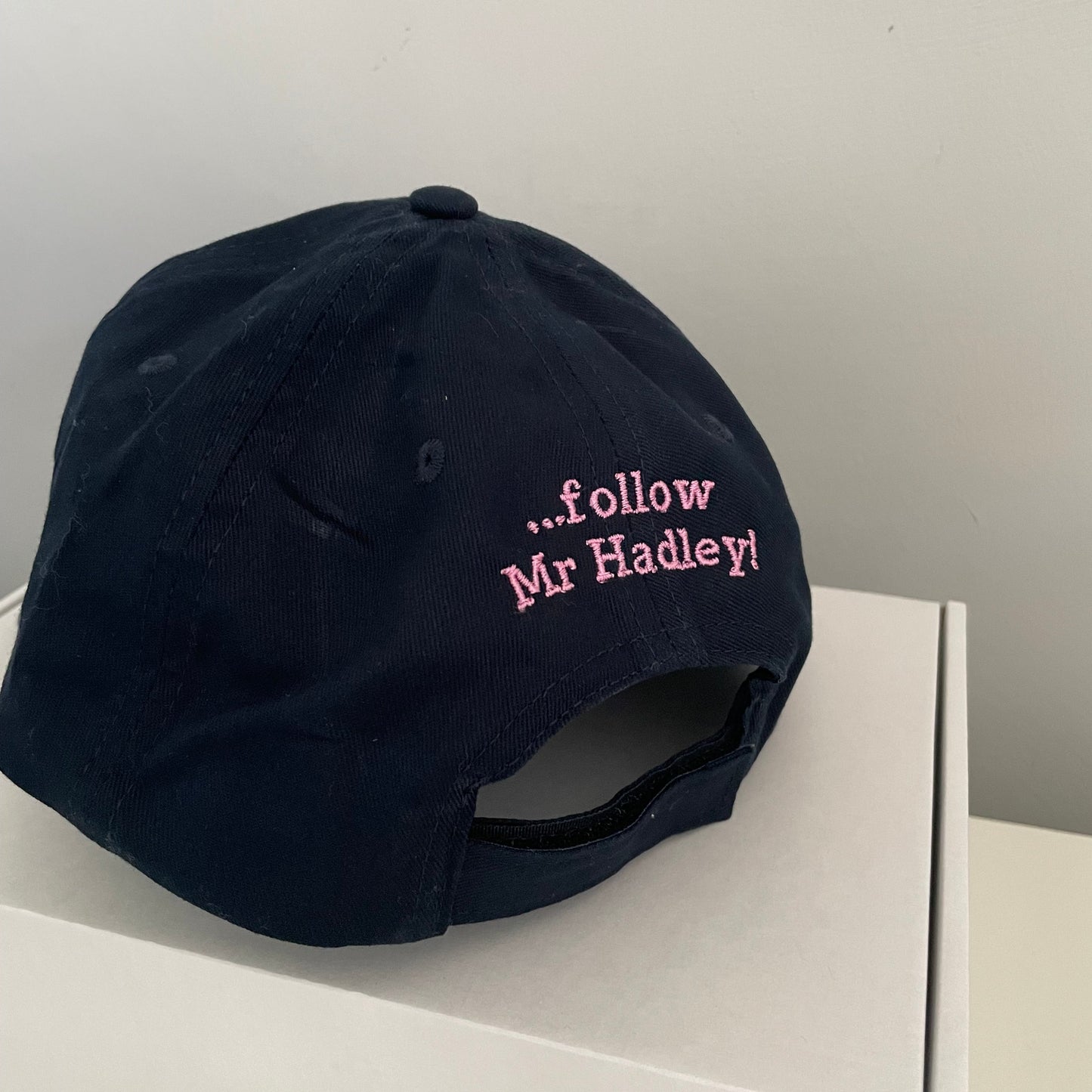 Cap Add on embroidery.