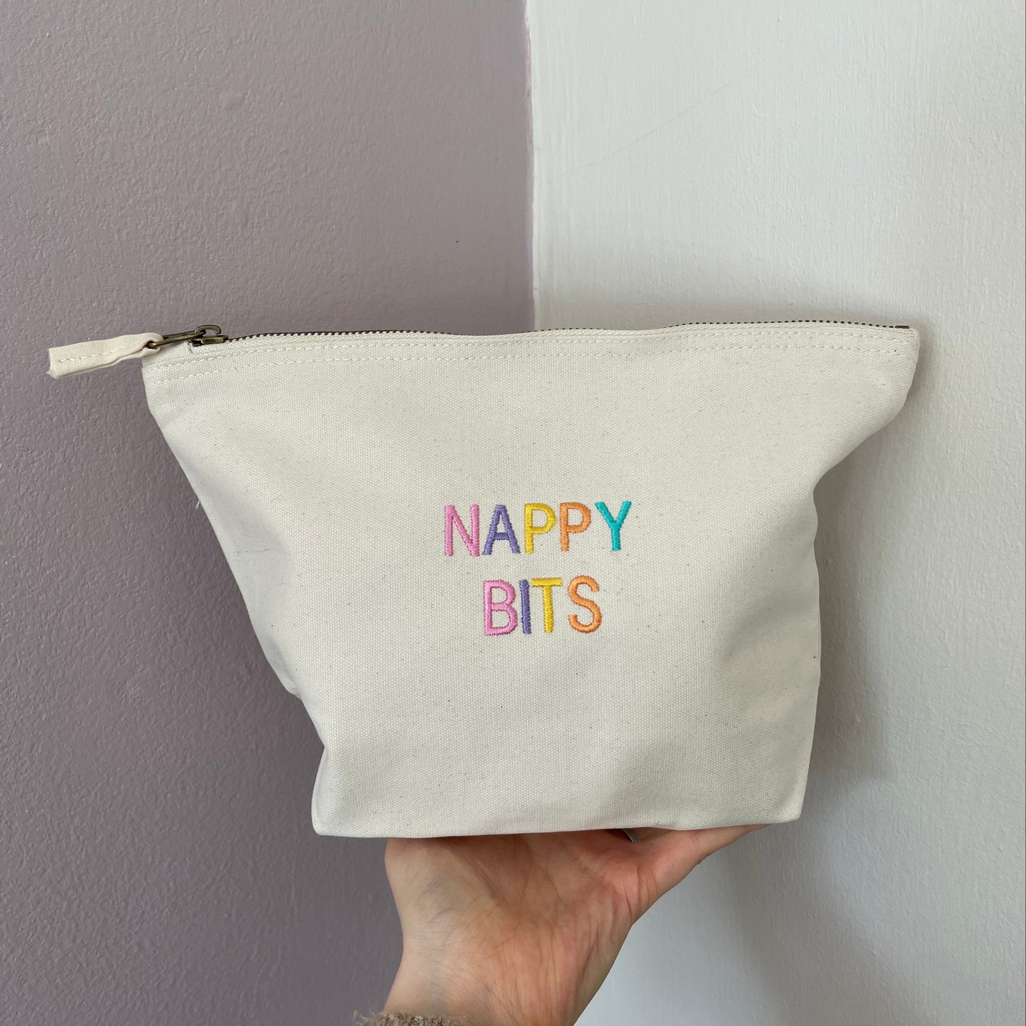 NAPPY BITS - zip bag