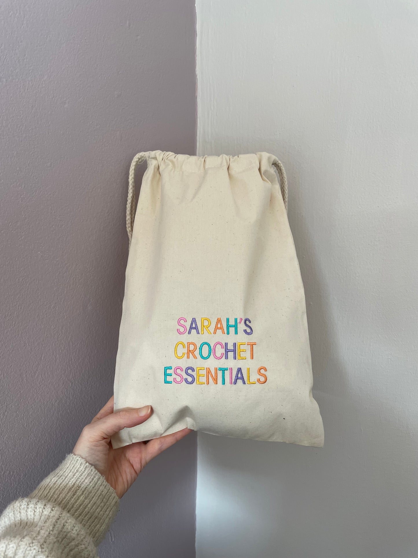 PERSONALISED TIE BAG