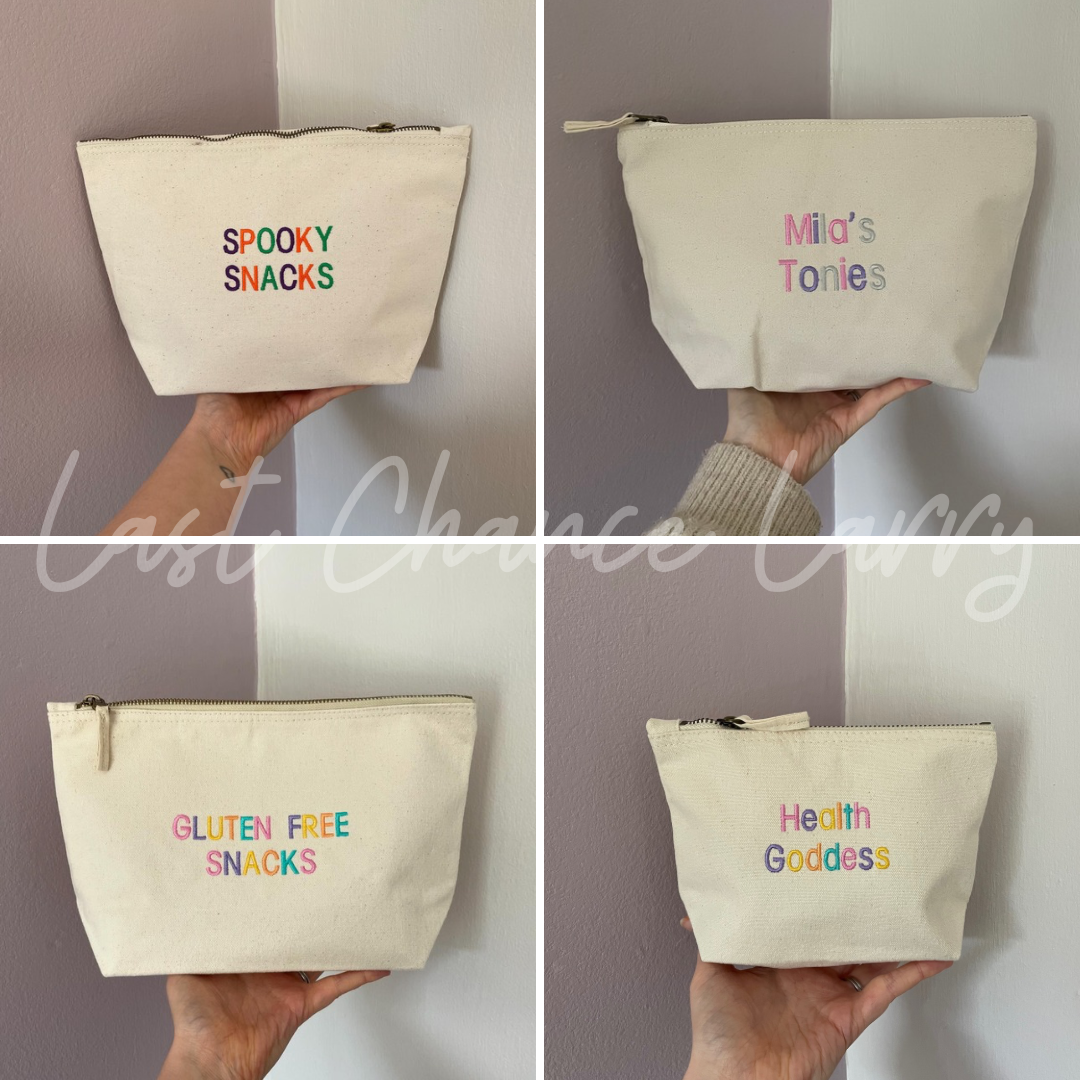 PERSONALISED - Zip bag