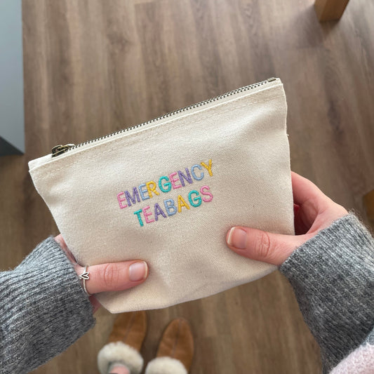 EMERGENCY TEABAGS - zip bag