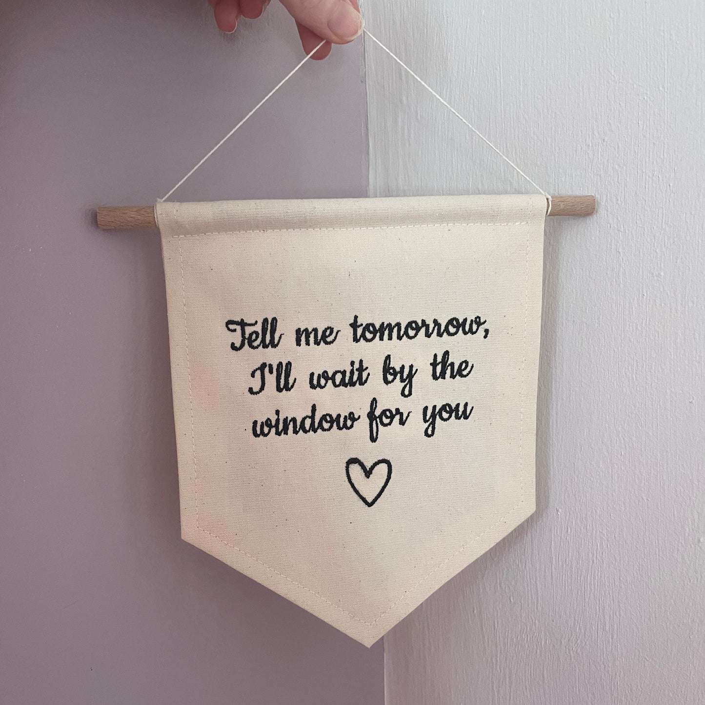 Tell me tomorrow - Wall hanging