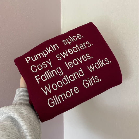 Autumn things sweatshirt - Small