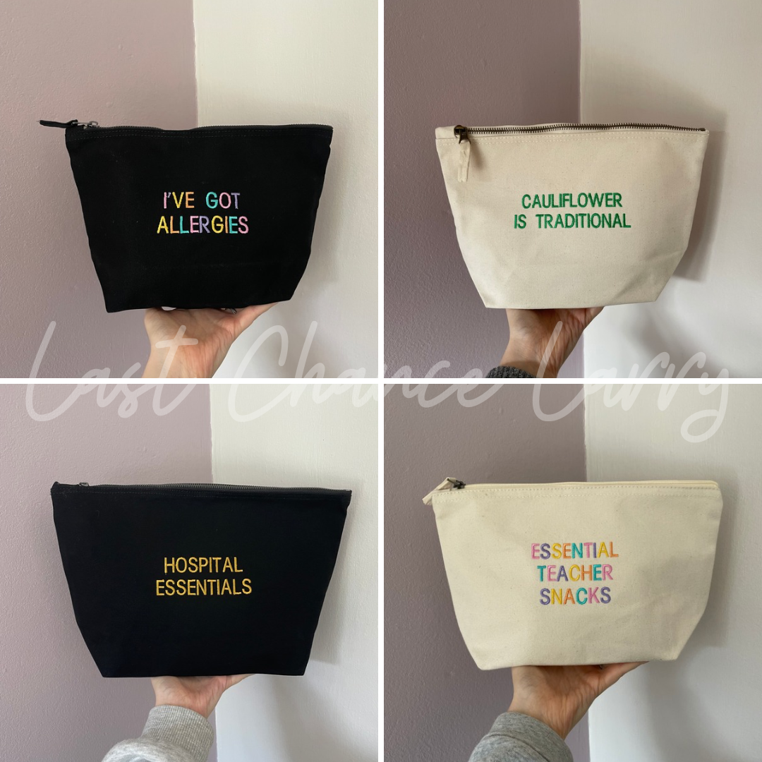 PERSONALISED - Zip bag