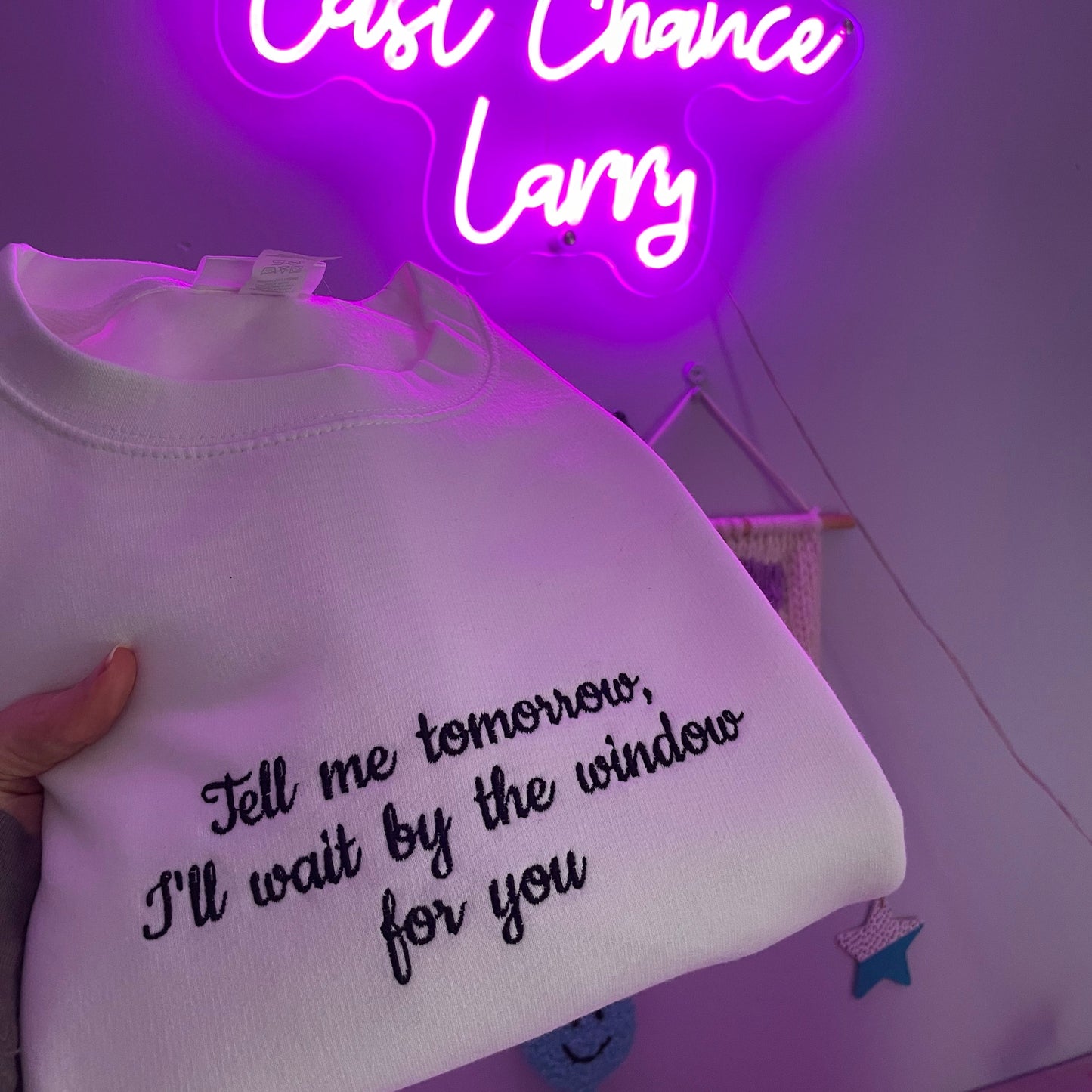 TELL ME TOMORROW, GAVIN & STACEY SWEATSHIRT