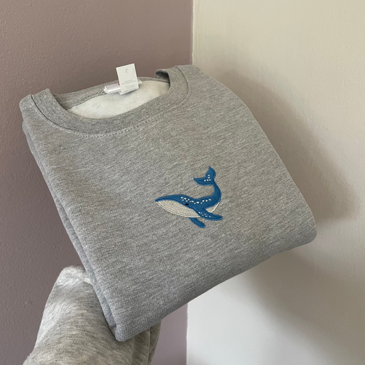 Whale sweatshirt - Large