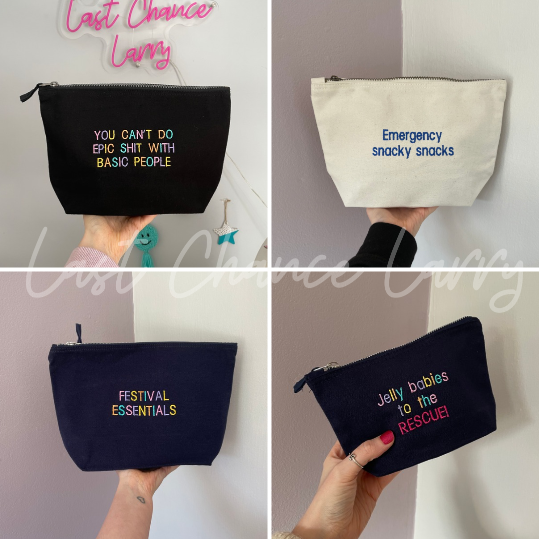 PERSONALISED - Zip bag