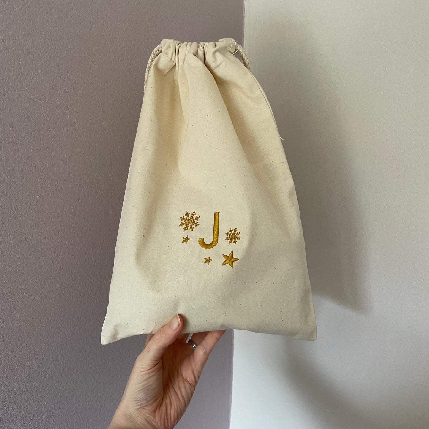 CHRISTMAS INITAL TIE BAG