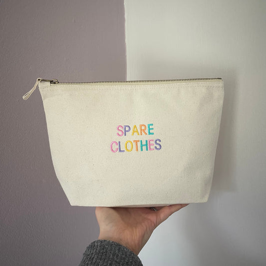SPARE CLOTHES - zip bag