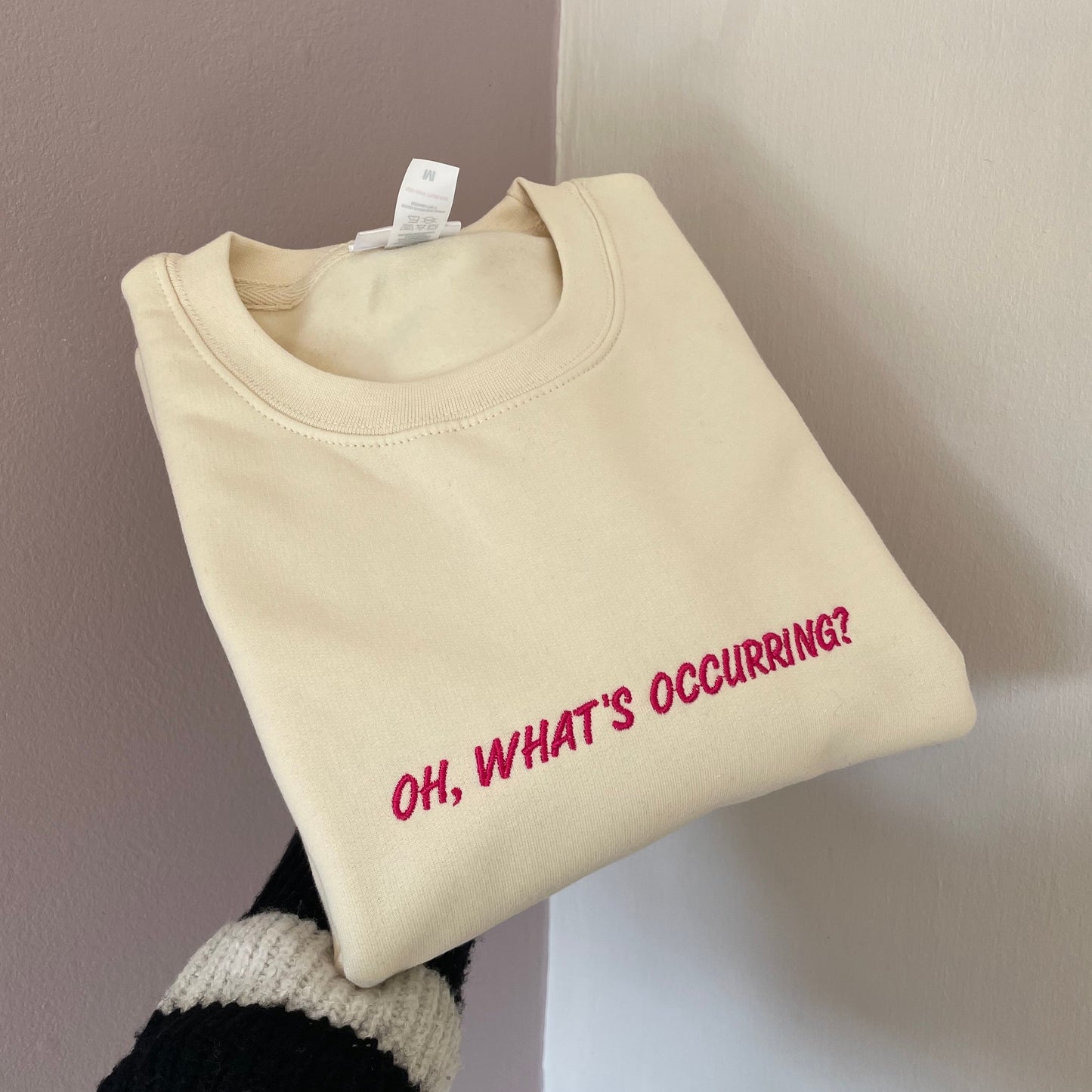 OH, WHATS OCCURRING- GAVIN & STACEY SWEATSHIRT