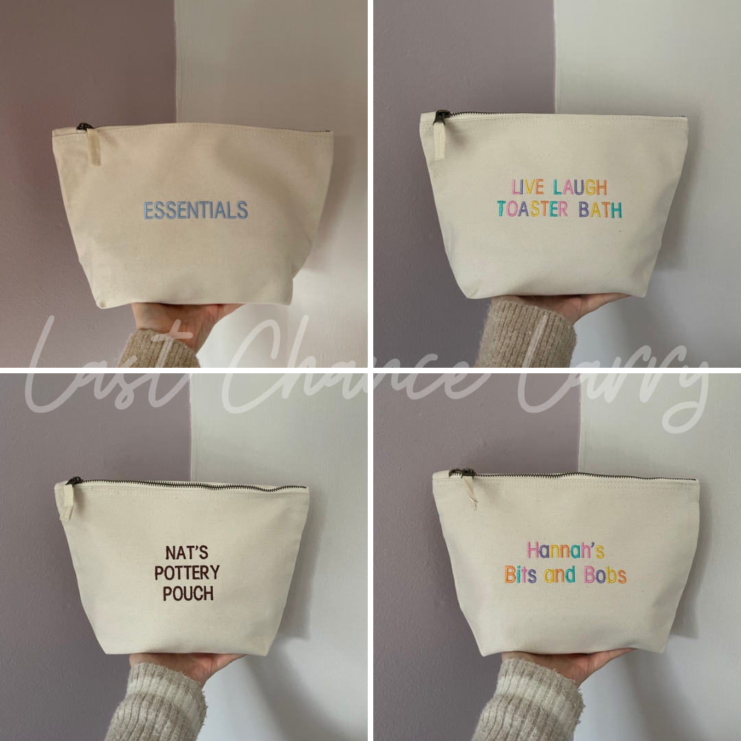 PERSONALISED - Zip bag