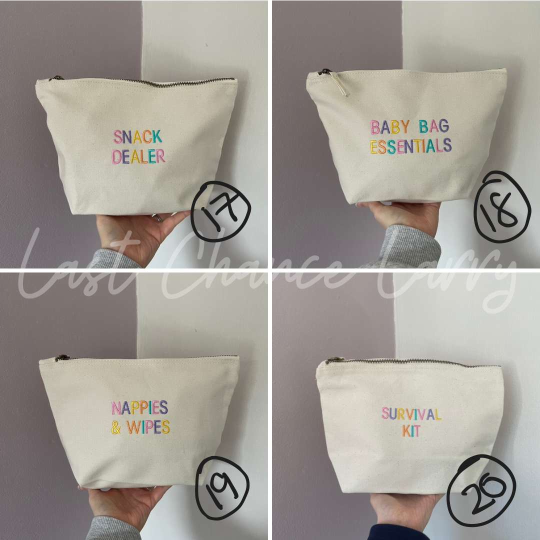 ZIP BAG SALE