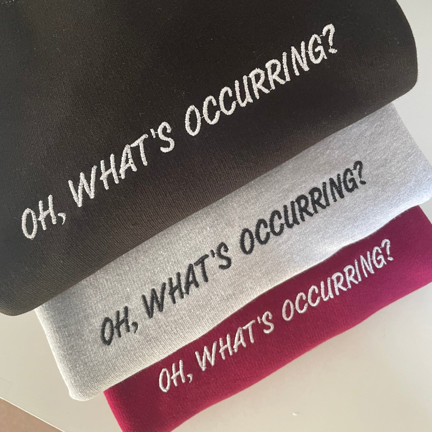 OH, WHATS OCCURRING- GAVIN & STACEY SWEATSHIRT