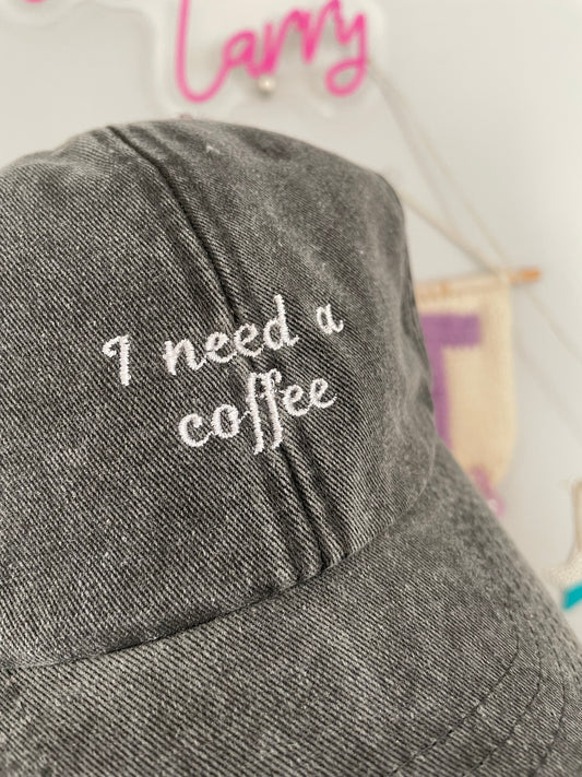 I need a coffee cap (black) - SALE