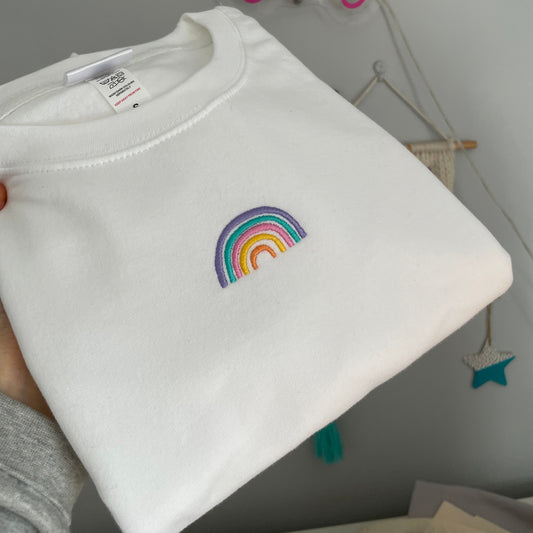 Mini rainbow sweatshirt - SMALL