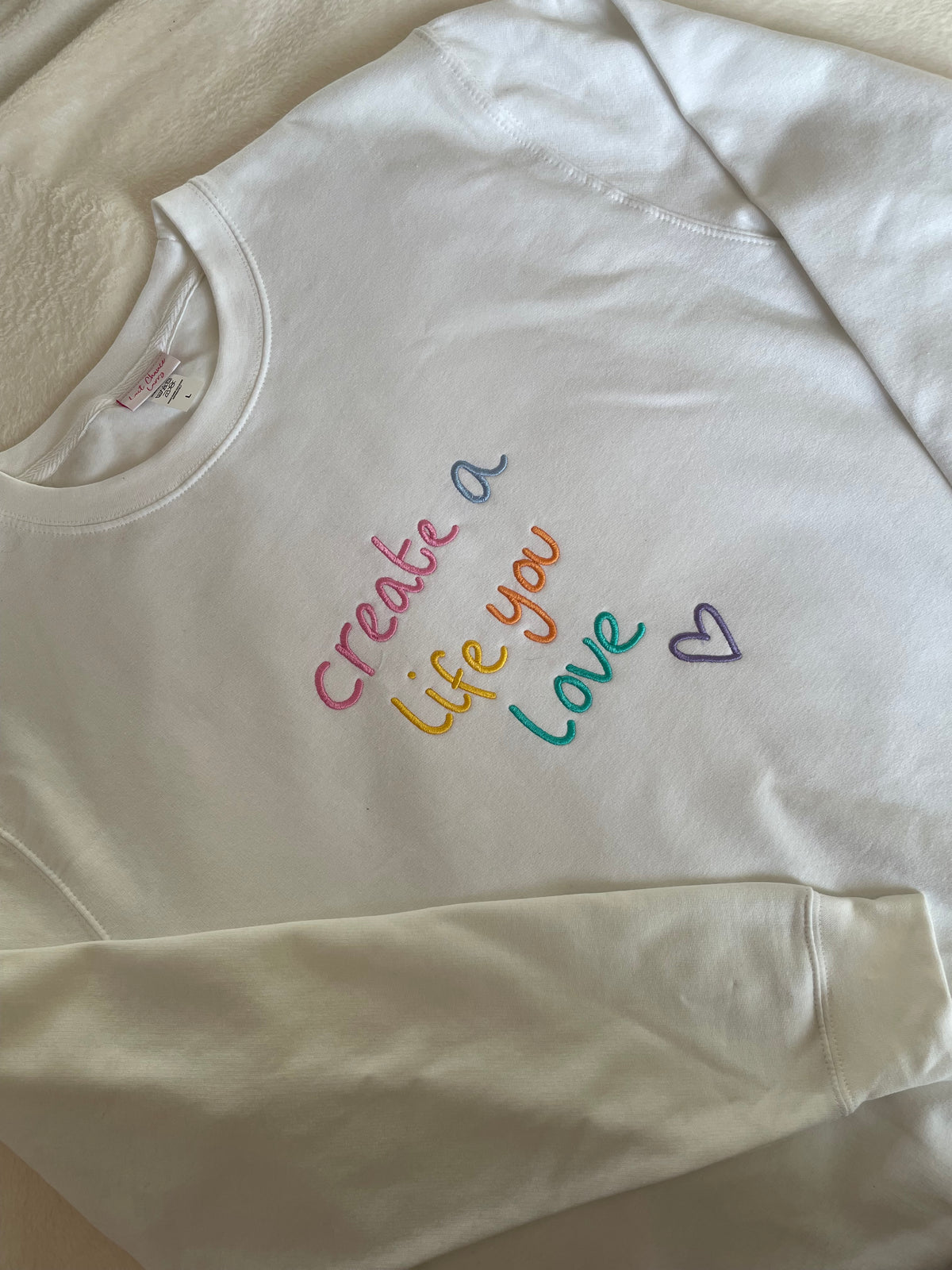 Create a Life You Love 🖤 Sweatshirt