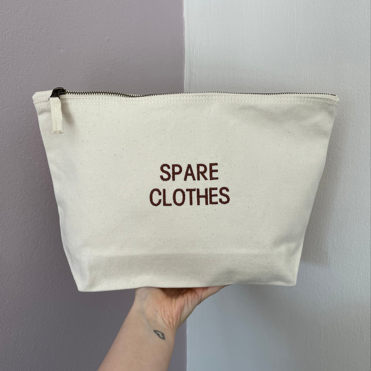 SPARE CLOTHES - zip bag