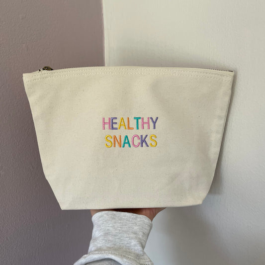 HEALTHY SNACKS - zip bag