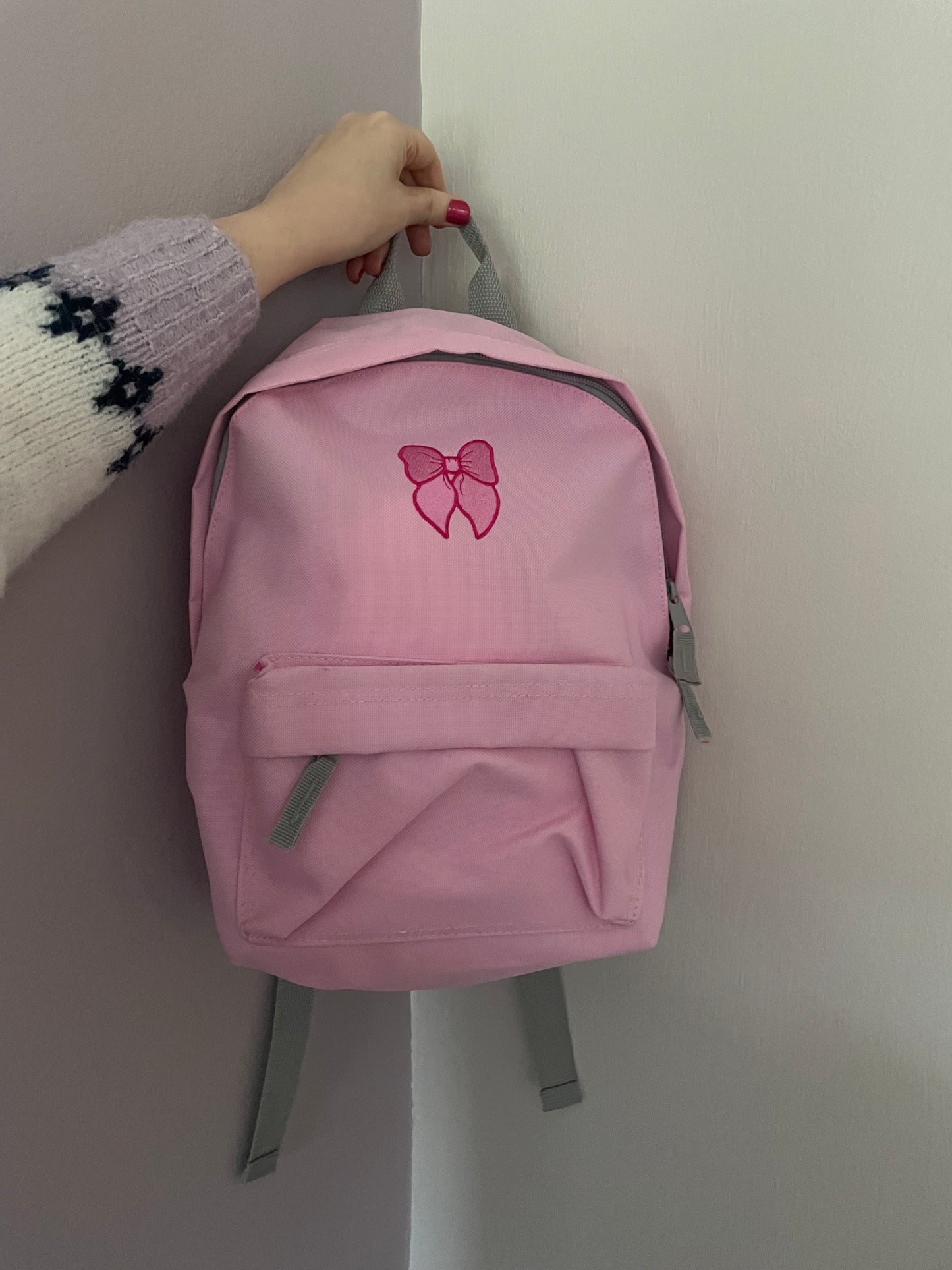 Mini back pack with bow SALE