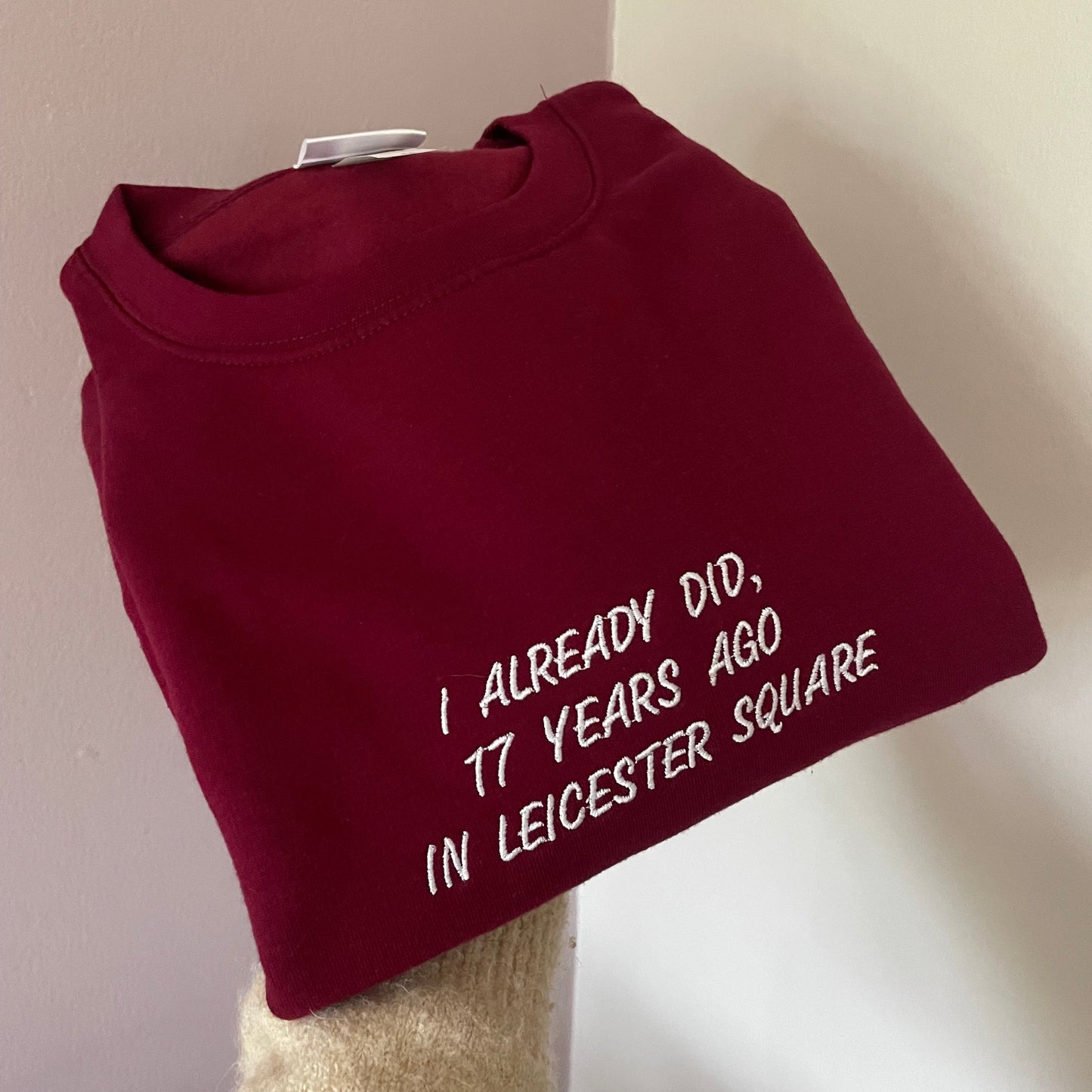 Personalised Sweatshirt - ADD YOUR OWN QUOTE