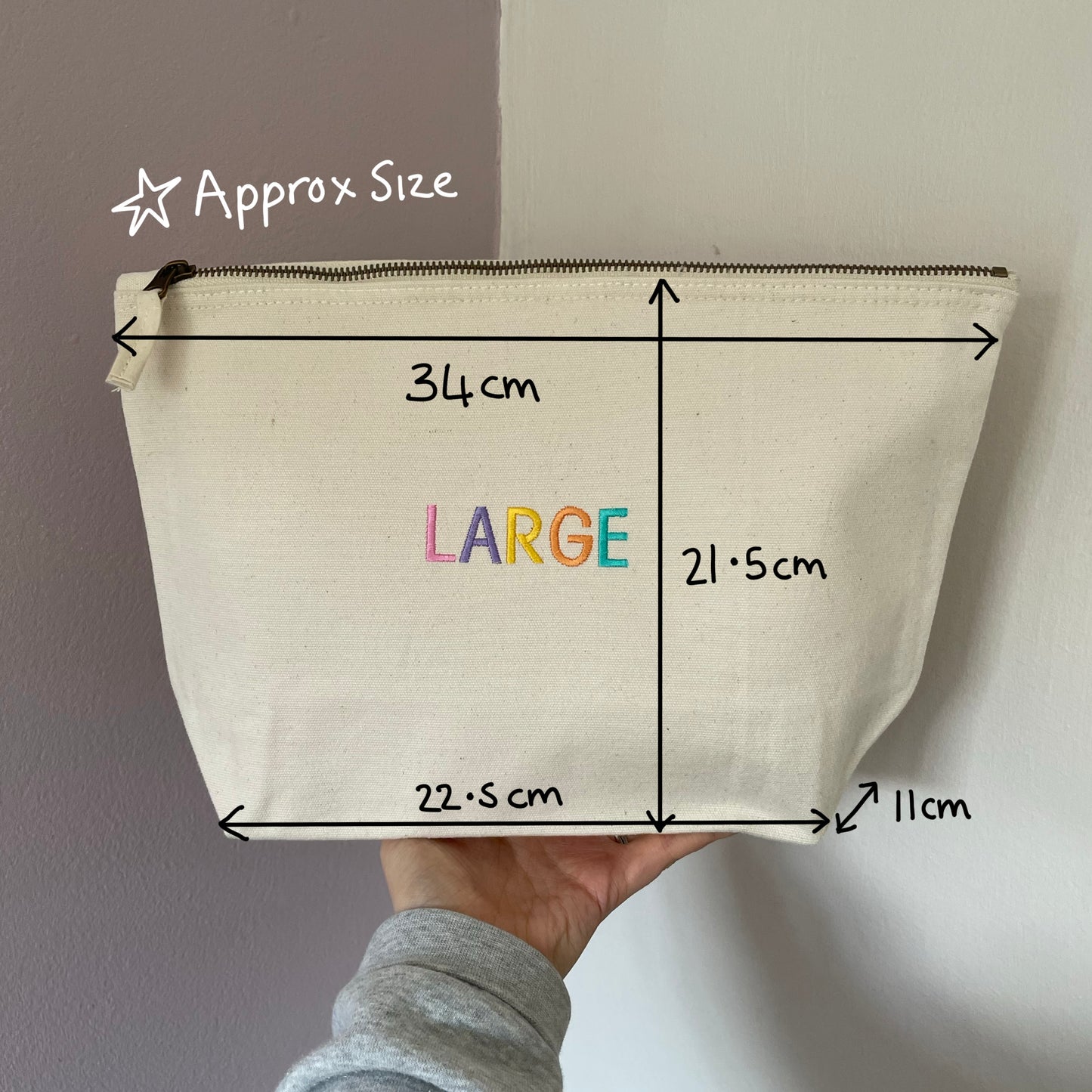 IMPORTANT STUFF - zip bag