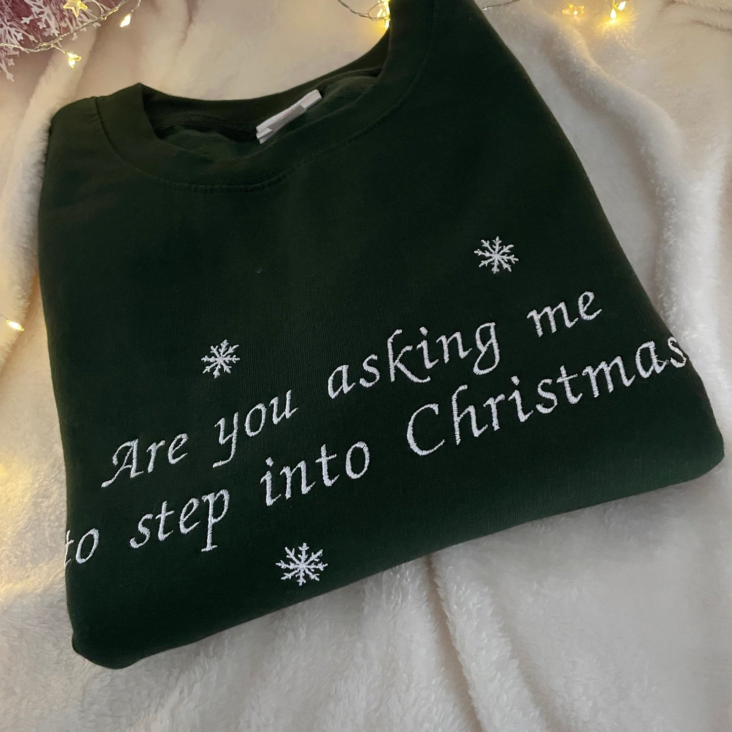 Custom order - Step into Christmas t-shirt