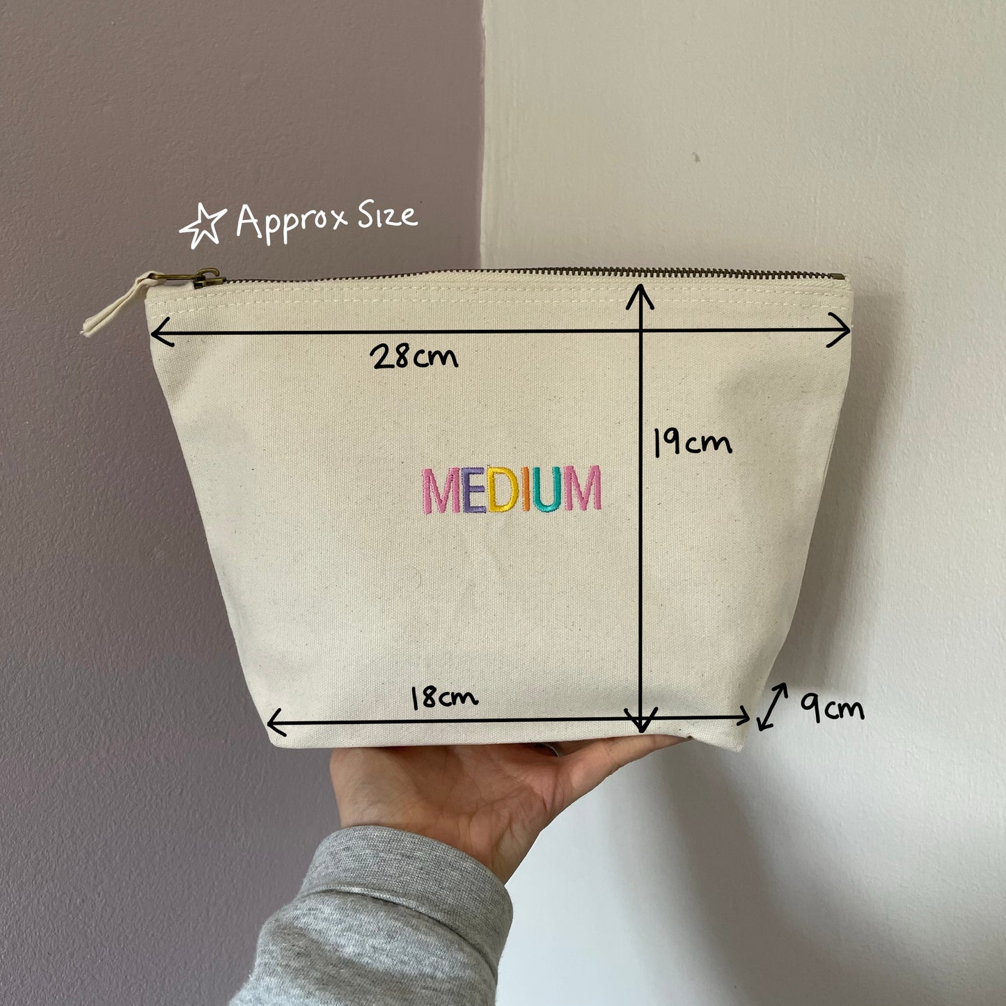 IMPORTANT STUFF - zip bag