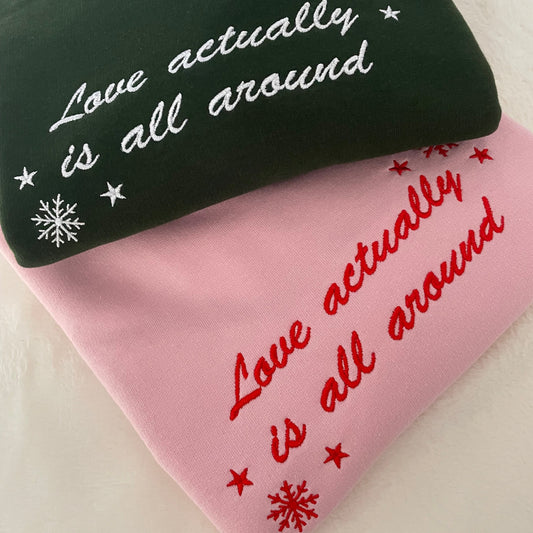 LOVE ACTUALLY SWEATSHIRT