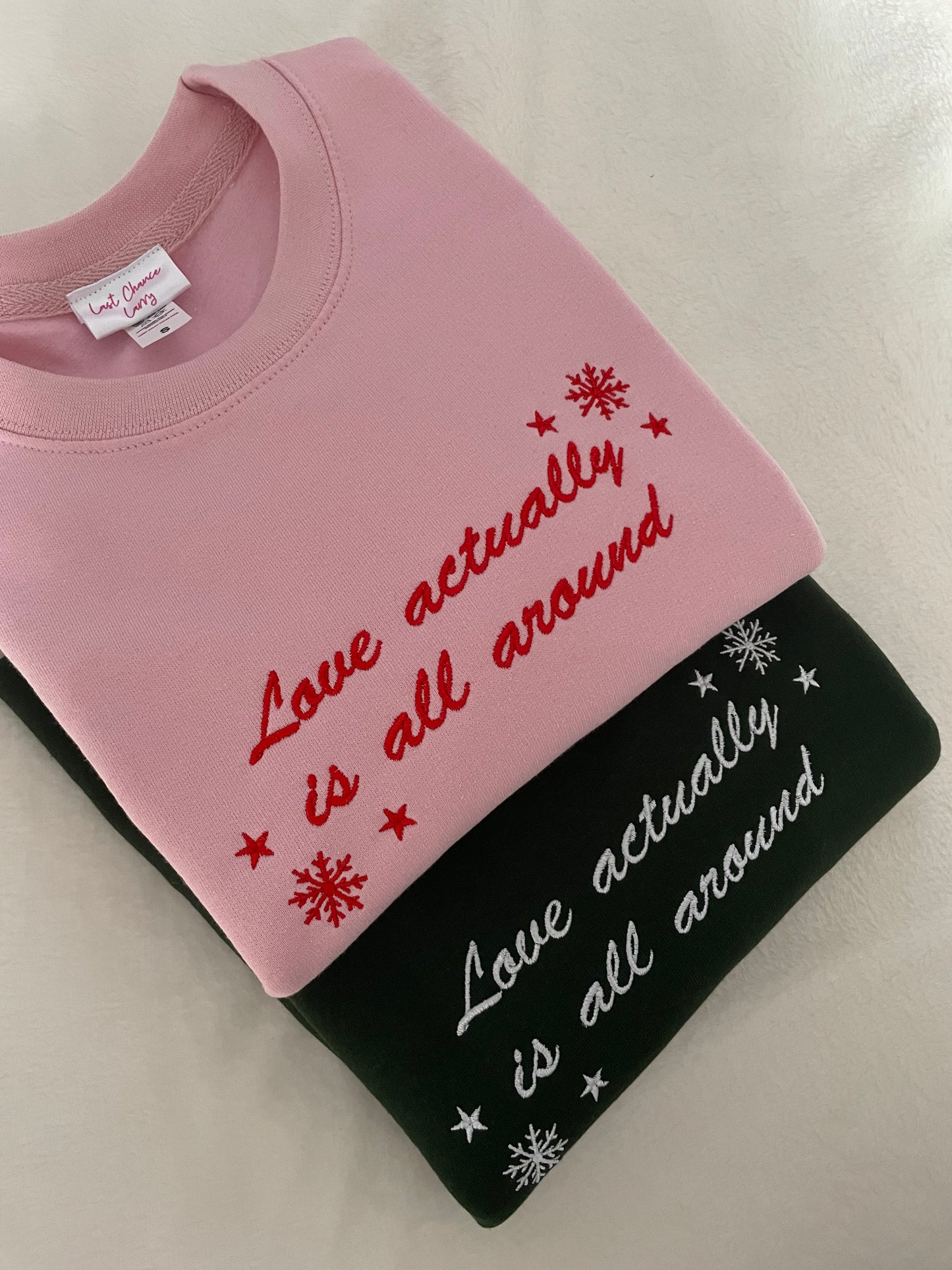 LOVE ACTUALLY SWEATSHIRT