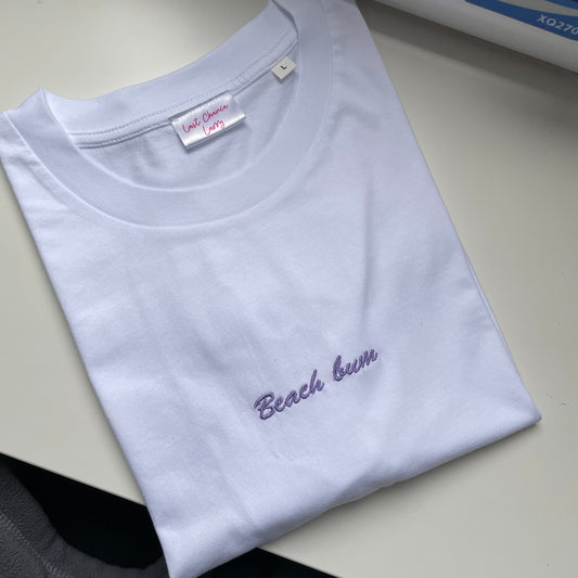 Beach bum... t-shirt- Large