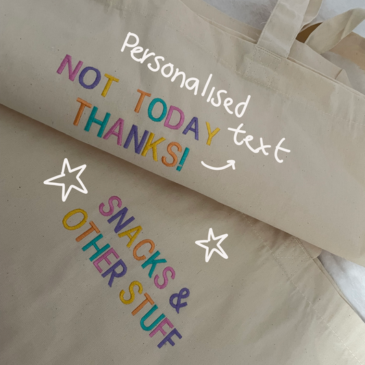 Customised tote bag! SALE