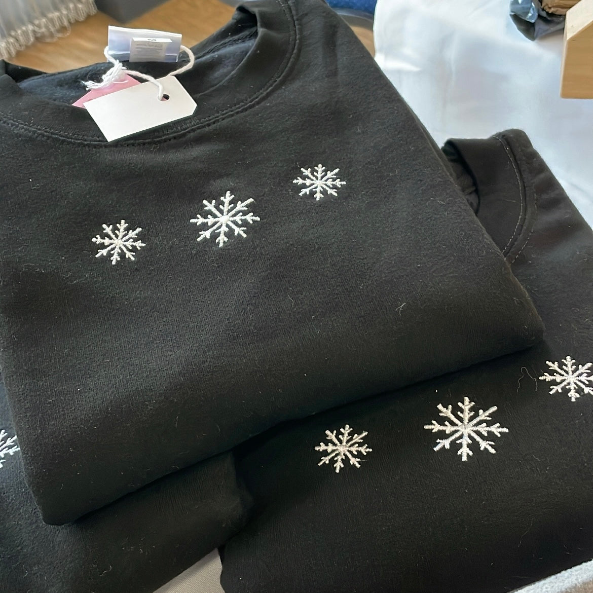 Snow flakes sweatshirt S/M/XL/XXL