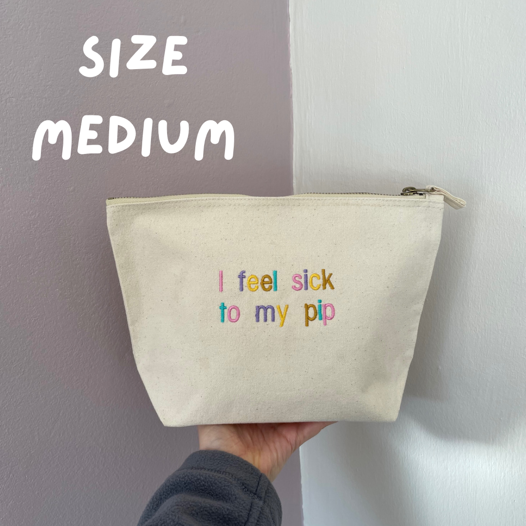 Personalised zip bag Last Chance Larry