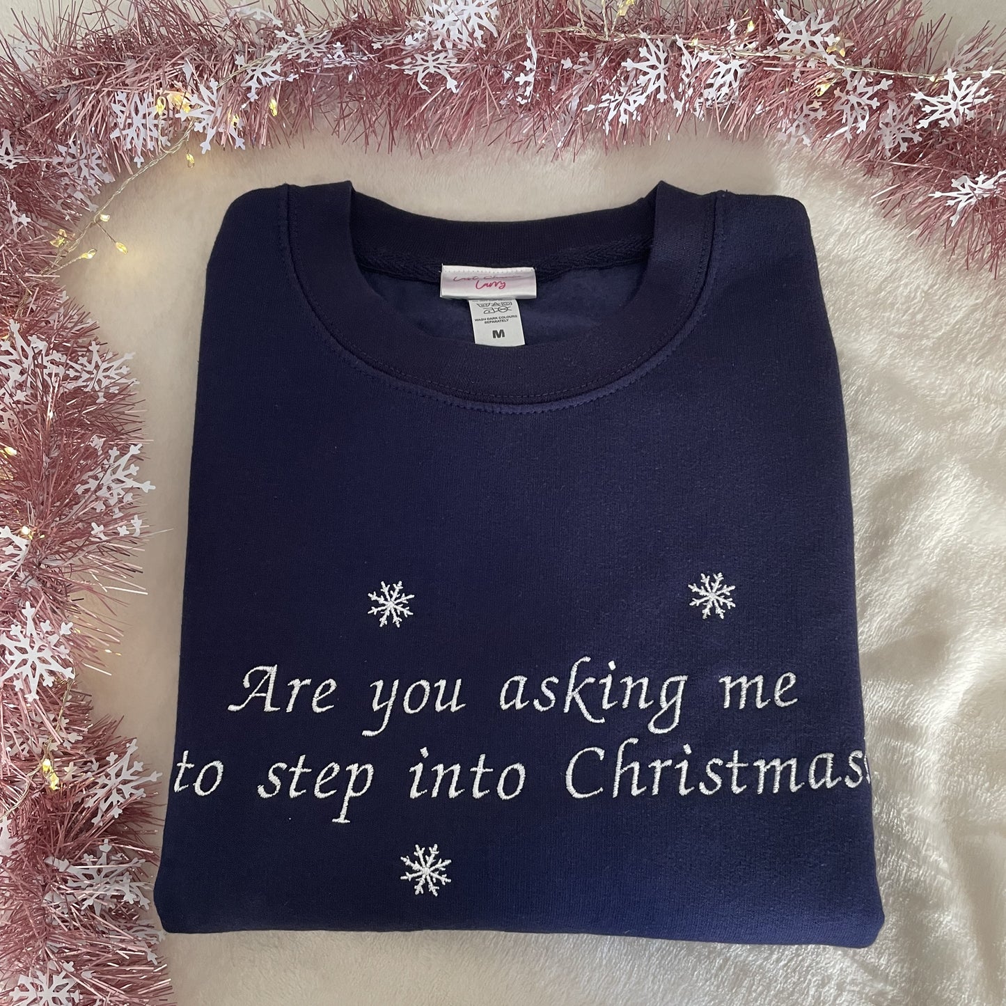 Step Into Christmas sweatshirt *Personalised option available*