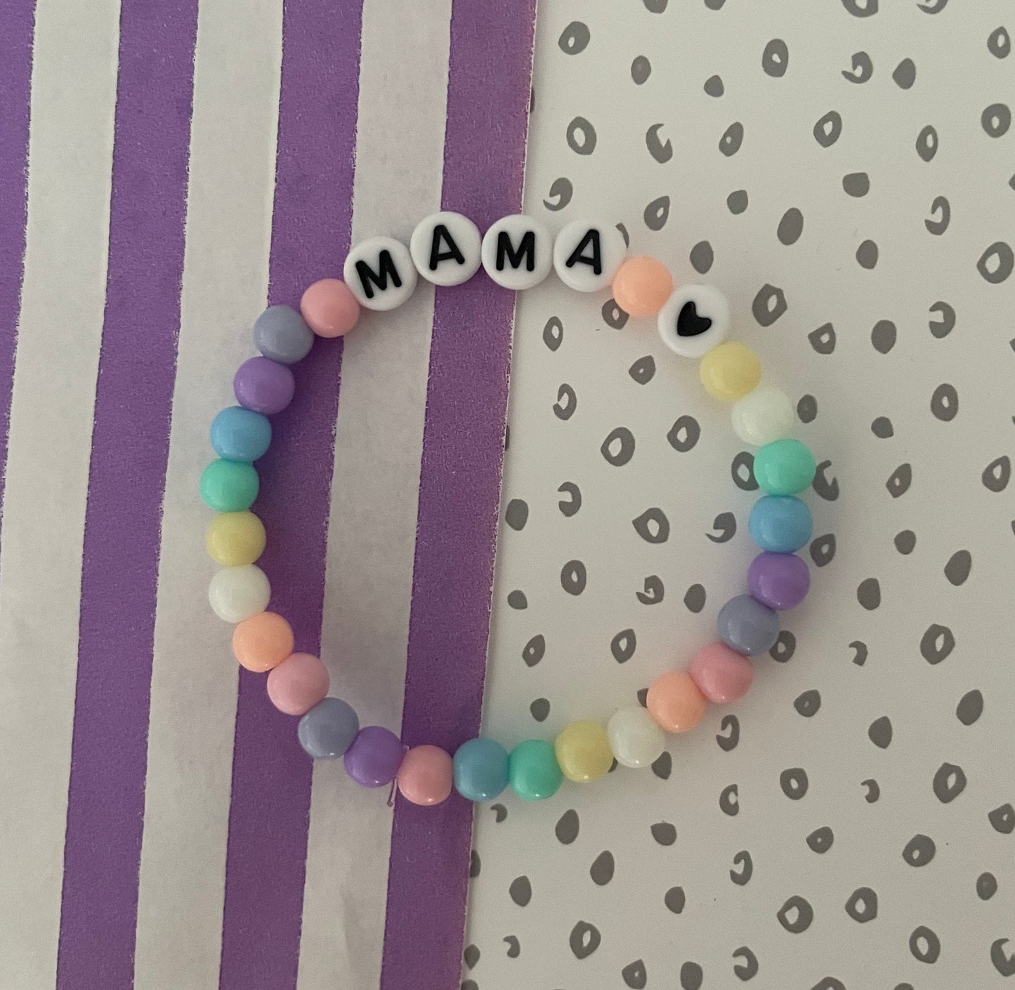 Mama pastel bracelet. SALE